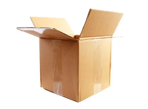 Cardboard box Stock Photos