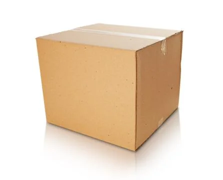Cardboard box Stock Photos