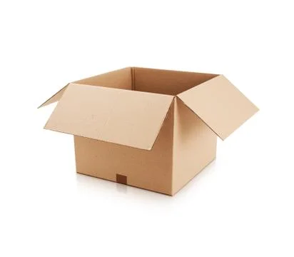 Cardboard box Stock Photos
