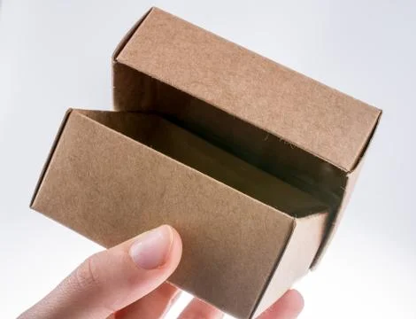 Cardboard Box Foto stock