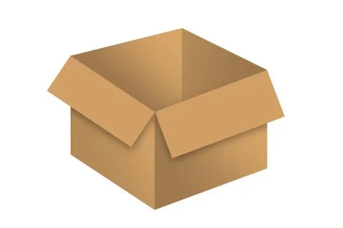 Cardboard box Stock Photos