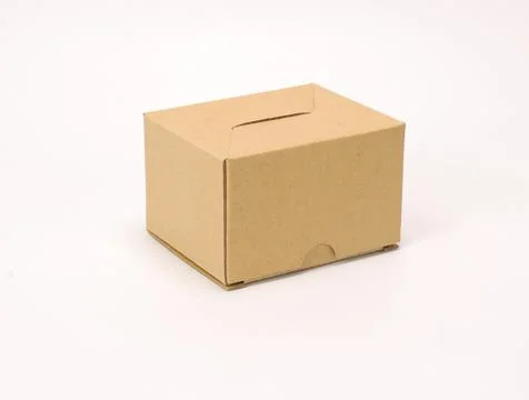 Cardboard box. Stock Photos