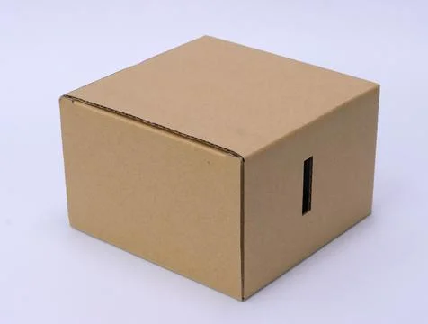 Cardboard box. Stock Photos