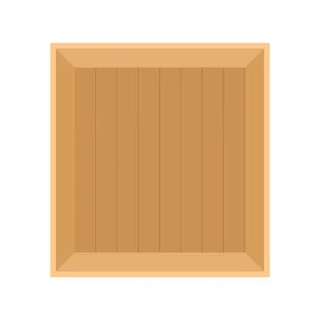 Cardboard box, set of white packaging boxes. Vector, cartoon illustration. 库存插图