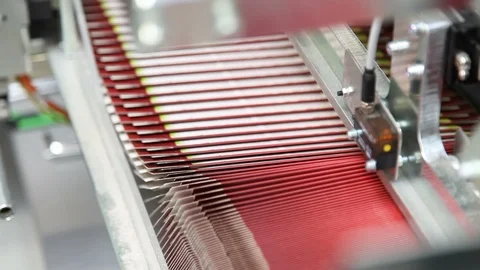Cardboard boxes are lining up on the production line, Stock Footage 94324836