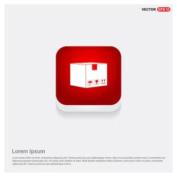 Cardboard boxes icon 스톡 일러스트