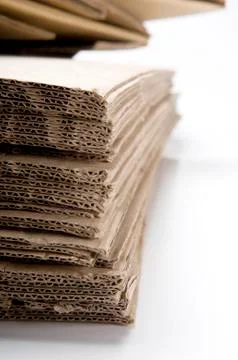 Cardboard boxes Fotos Stock