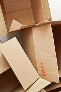 Cardboard boxes Stock Photos