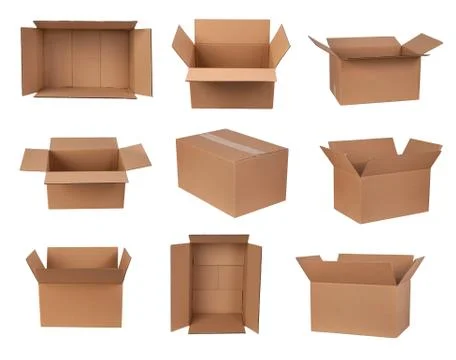 Cardboard boxes Stock Photos