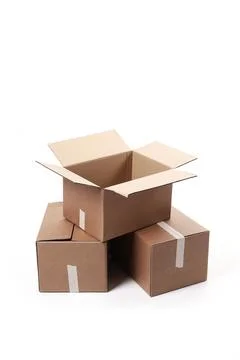 Cardboard boxes Stock Photos