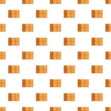 Cardboard boxes seamless pattern for logistics background Stock Illustration
