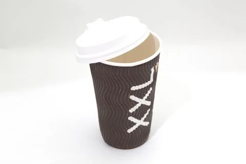 Cardboard cup Stock Photos