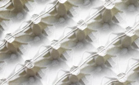 Cardboard egg tray light. texture or background Stock Photos