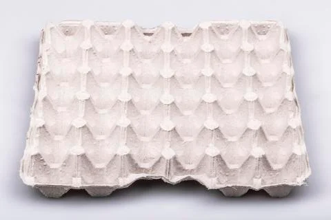 Cardboard for eggs Stock Photos