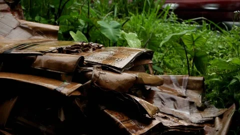 Cardboard. Stock Footage 273479184