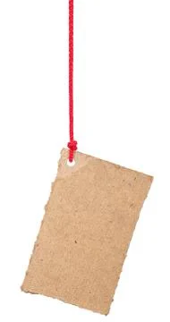 Cardboard label Stock Photos