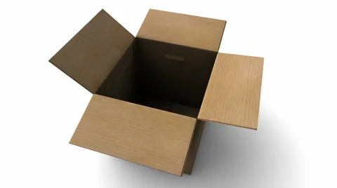 Cardboard loop Stock Footage 1215197