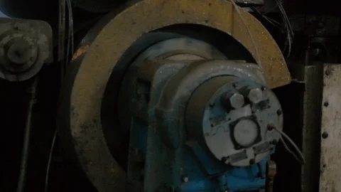 Cardboard making machine Stock Footage 97638750