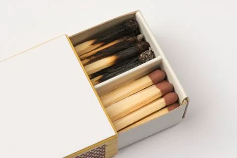 Cardboard matchbox Stock Photos