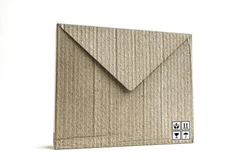 Cardboard package Stock Illustration
