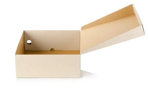 Cardboard packaging isolated Stock Photos