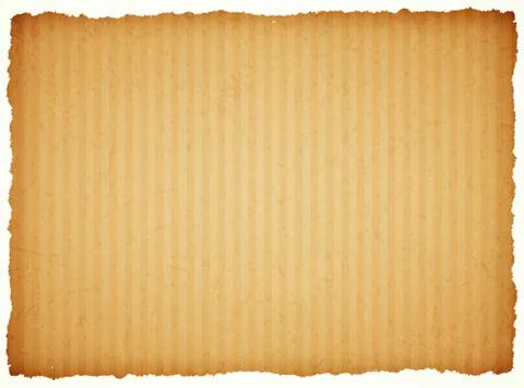 Cardboard paper frame Illustrazione stock