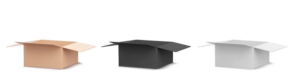 Cardboard parcel box for delivery vector icon 库存插图