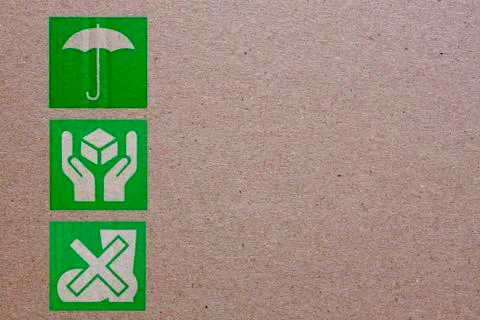 Cardboard. Stock Photos
