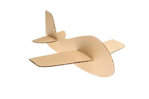 Cardboard plane Stock Photos