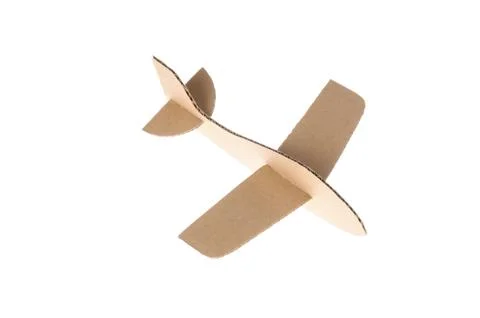 Cardboard plane Stock Photos