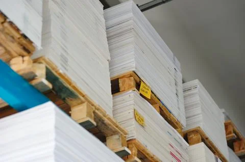Cardboard sheets Stock Photos