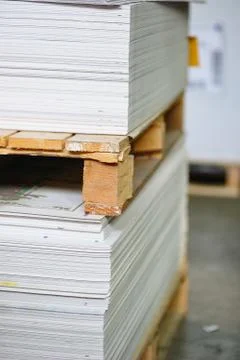 Cardboard sheets Stock Photos