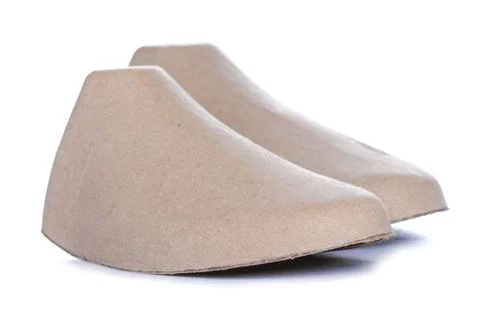 Cardboard shoe inserts Stock Photos