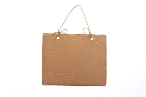 Cardboard tag Stock Photos