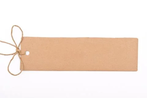 Cardboard tag Stock Photos