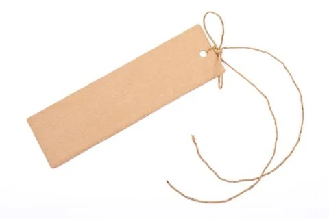Cardboard tag Stock Photos