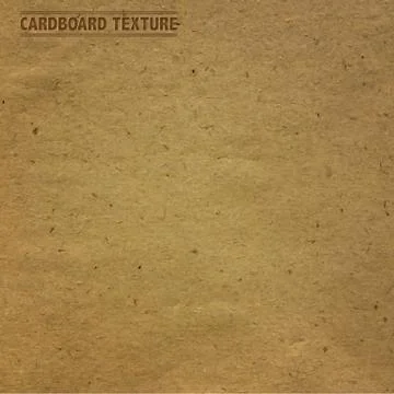 Cardboard texture Stock Illustration