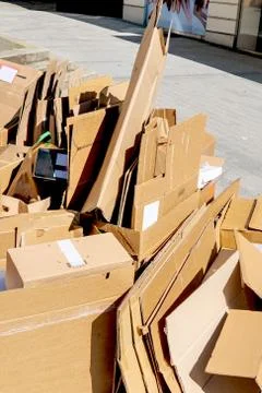 Cardboards Stock Photos