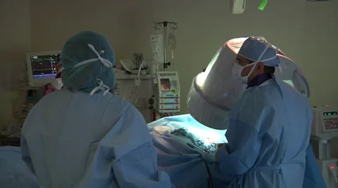 Cardiac Team 3 Stock Footage 33989571