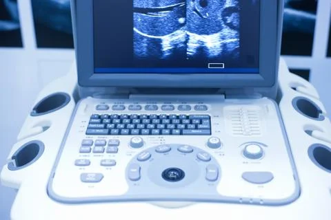 Cardiac testing instruments Stock Photos