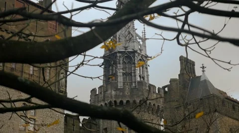 Cardiff Castle Stockbeeldmateriaal 69022805