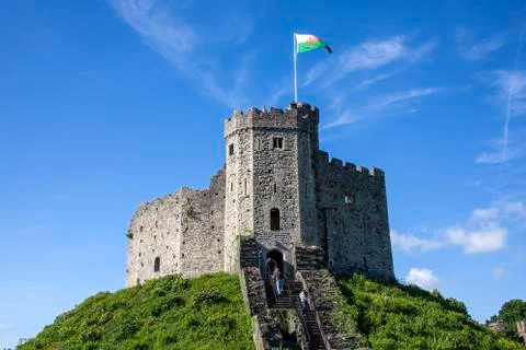 Cardiff Castle 写真素材