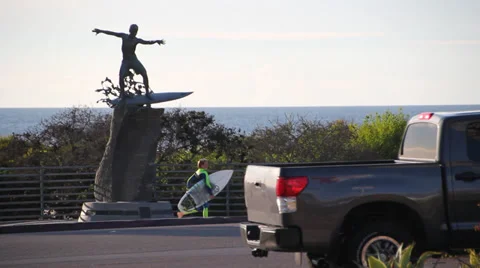 Cardiff Kook view from roadside Stock Footage 32927141
