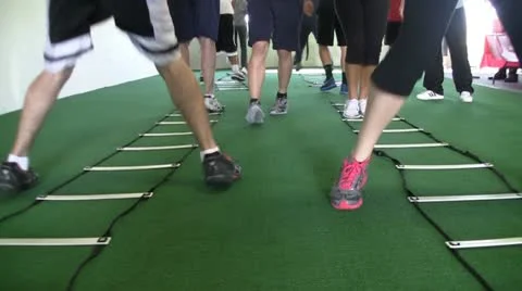 Cardio Workout Stock Footage 14029448