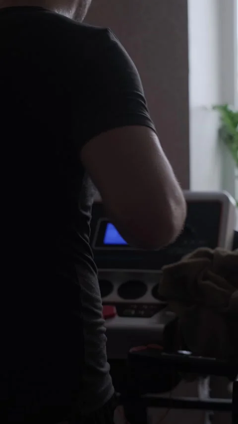 Cardio workout at home is a great solution for those who care about their health Stock Footage 305570170