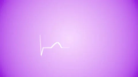 Cardiogram Background in Purple. Stock Footage 58812516