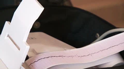 Cardiogram Video stock 22664093