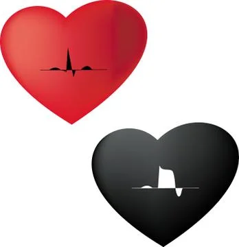 Cardiogram Icon Illustrazione stock