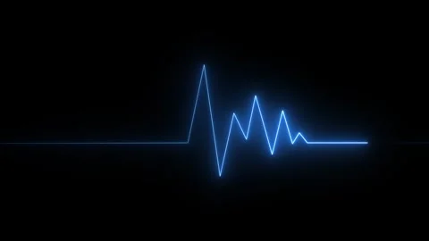 Cardiogram line icon animation. Stock Footage 302806460