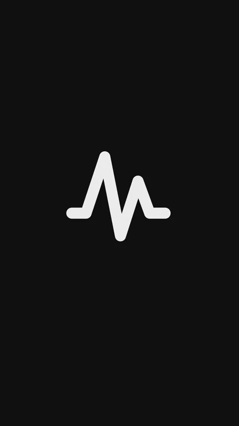 Cardiogram line icon simple animation.  Stock Footage 297157413